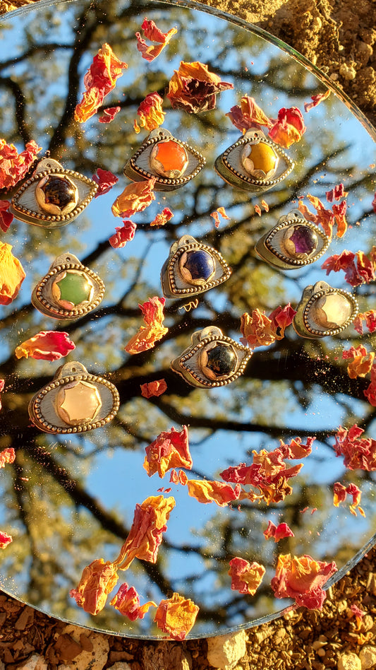 "Nazar" Evil Eye Amulet Sterling Silver Pendant