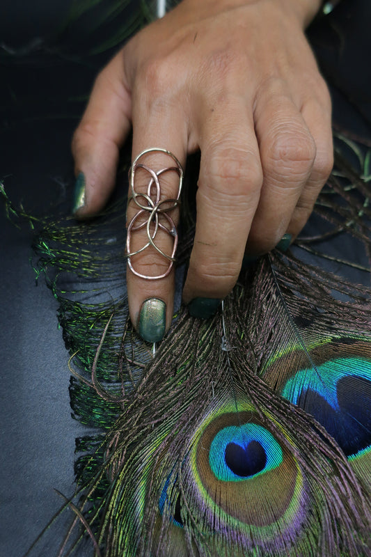 "Seed of Life" Finger Cuff